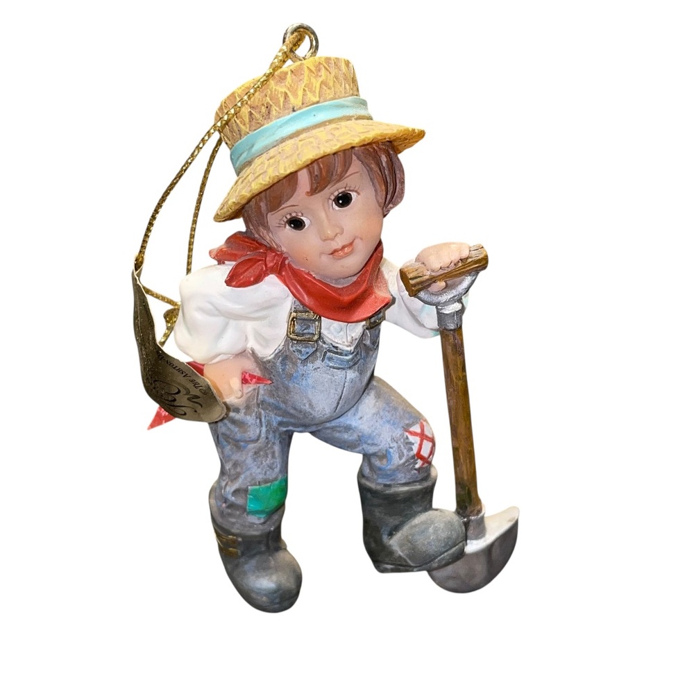 Ashton Drake Heirloom Ornaments Uncle Henry The Wonderful Wizard Of‎ OZ G.G.